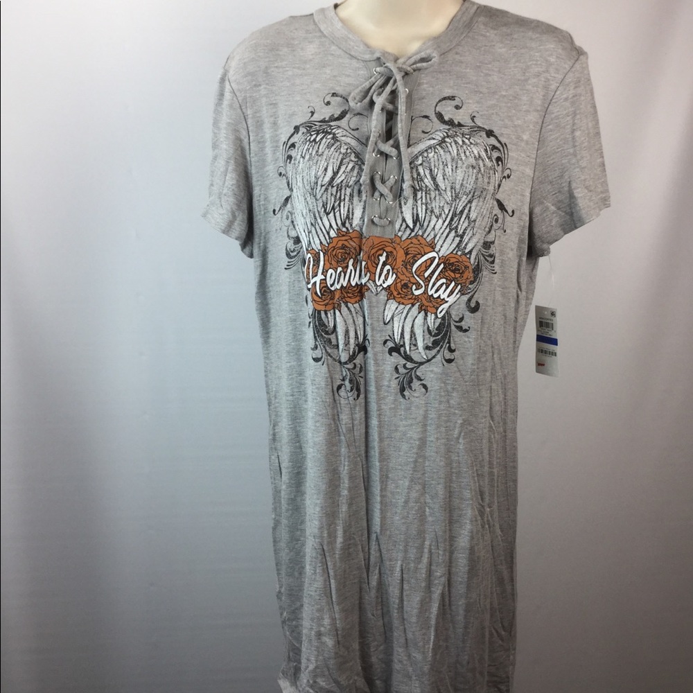 Material Girl Short  Sleeve midi dress size XL